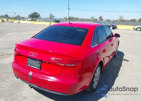 2013 Audi A4 2.0T Premium из США, поврежденный, VIN WAUAFAFL2DA120471